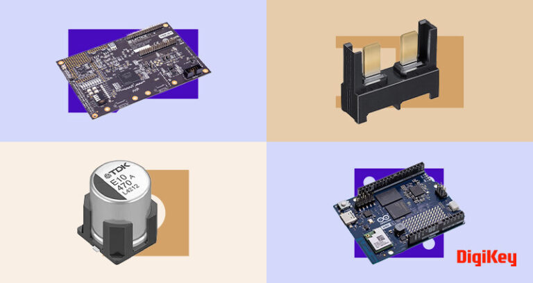 DigiKey added new suppliers and new stocking parts to its line card